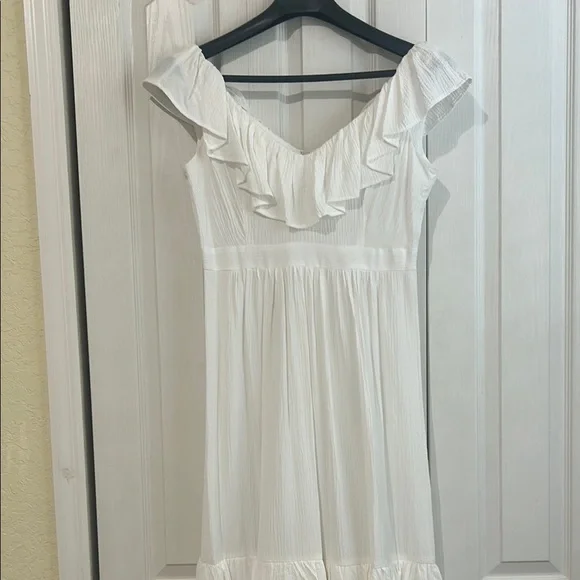 Calvin Klein White Midi Dress